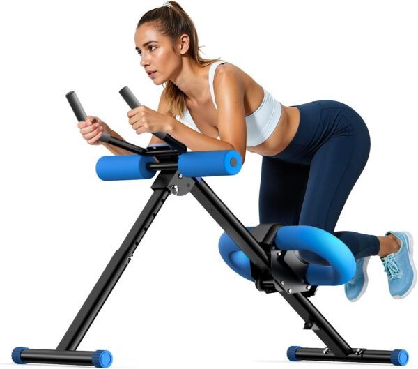 MERACH - Einstellbares Bauchtrainingsgerät, LCD-Monitor, faltbare Bauchtrainingsgeräte, Core Trainer, Body Butt Shaper, Fitnessgeräte - Image 5